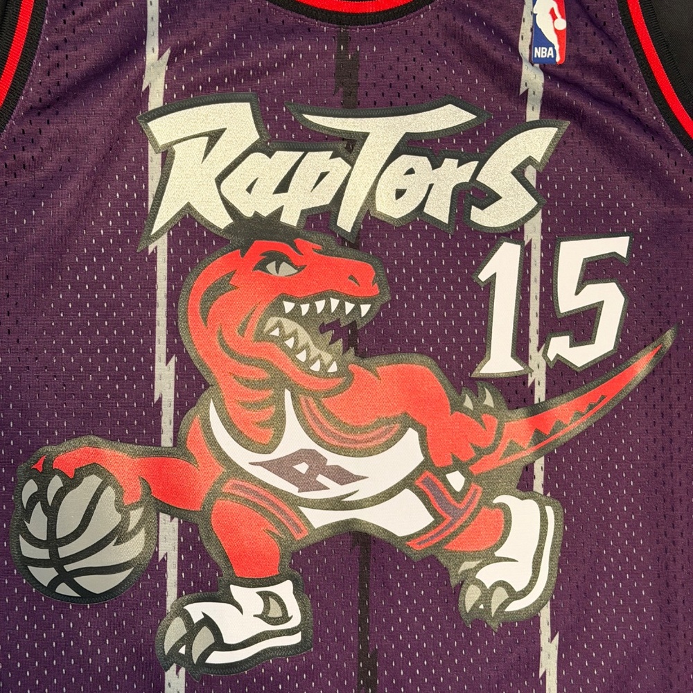 Vince Carter Toronto Raptors 1998–99 Mitchell & Ness Swingman Jersey – Size 2XL - Picture 3 of 8